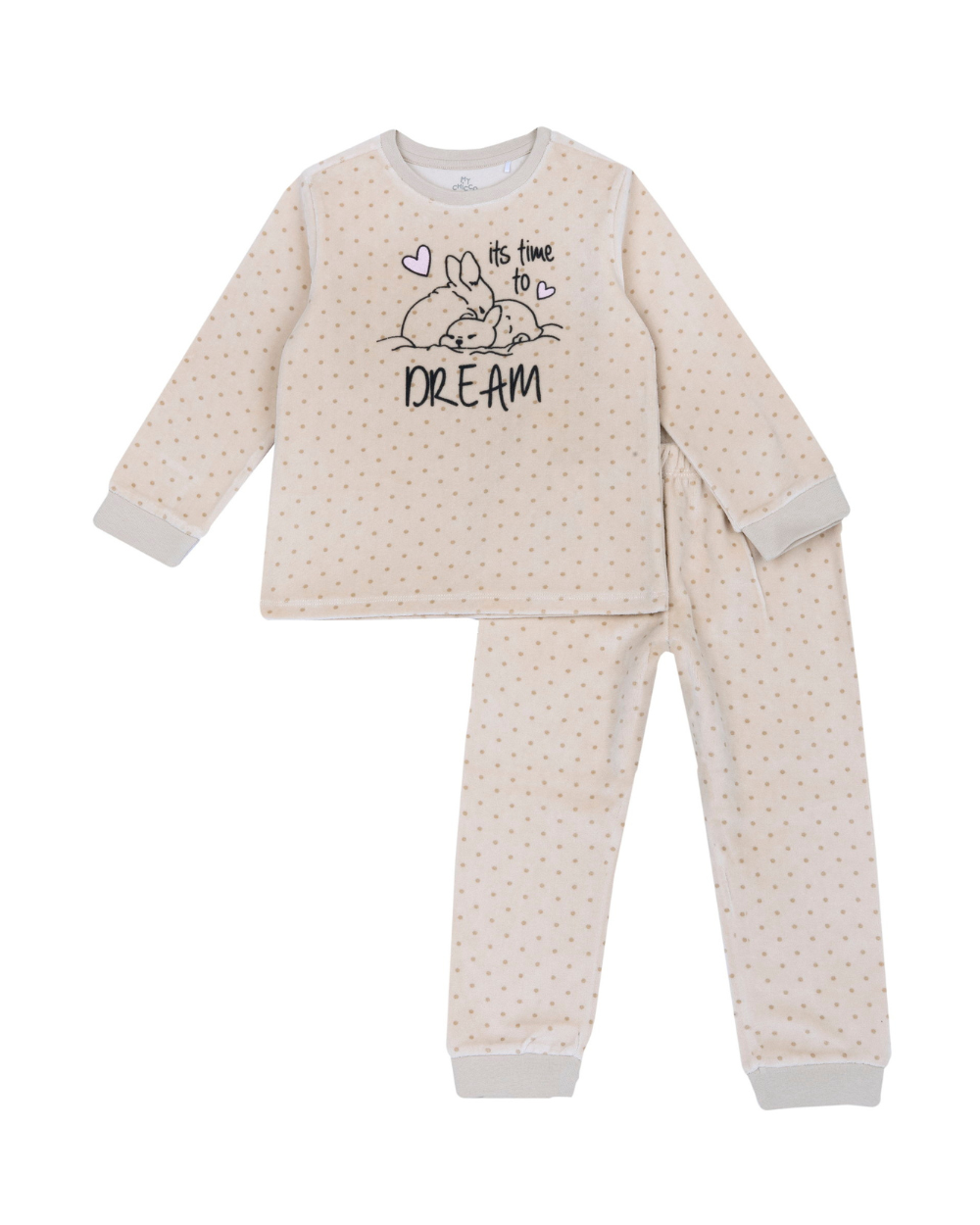 Pijama de Veludo Pintinhas