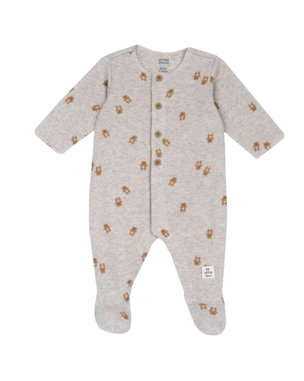 Babygrow de Veludo Estampado