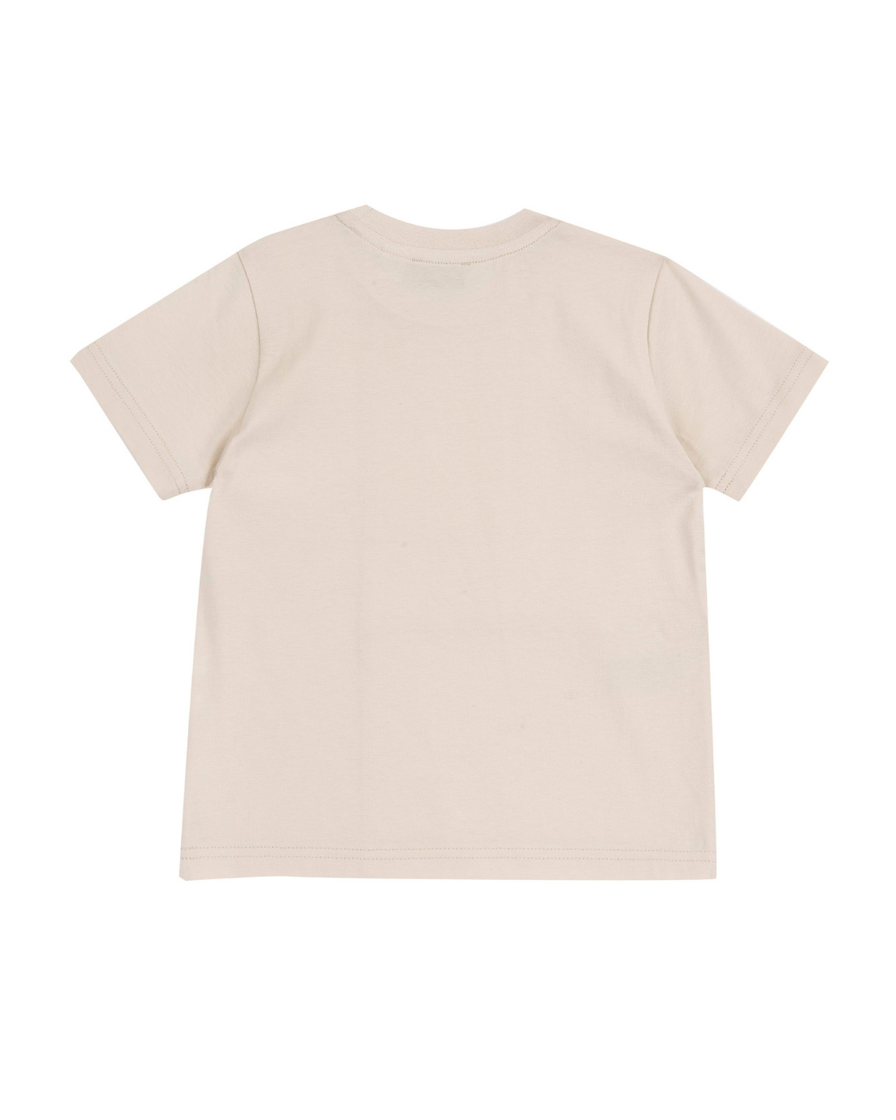 T-shirt de Algodão Bege