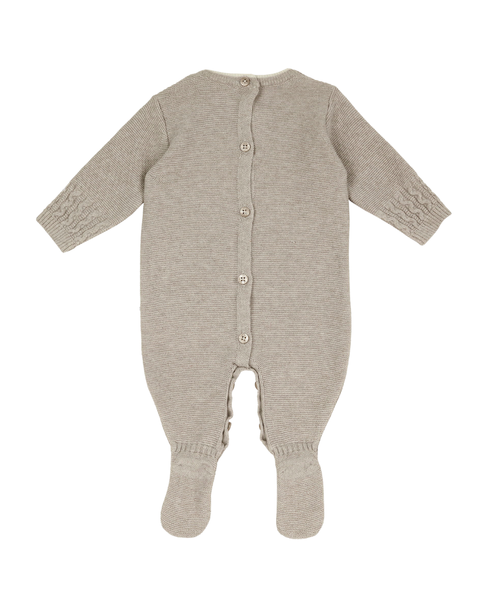 Babygrow Tricotado Bege