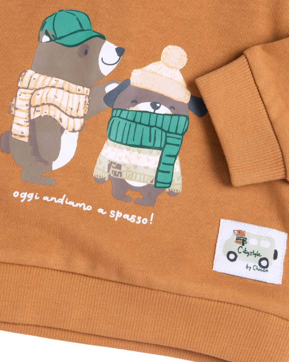 Sweatshirt Estampado Ursinhos