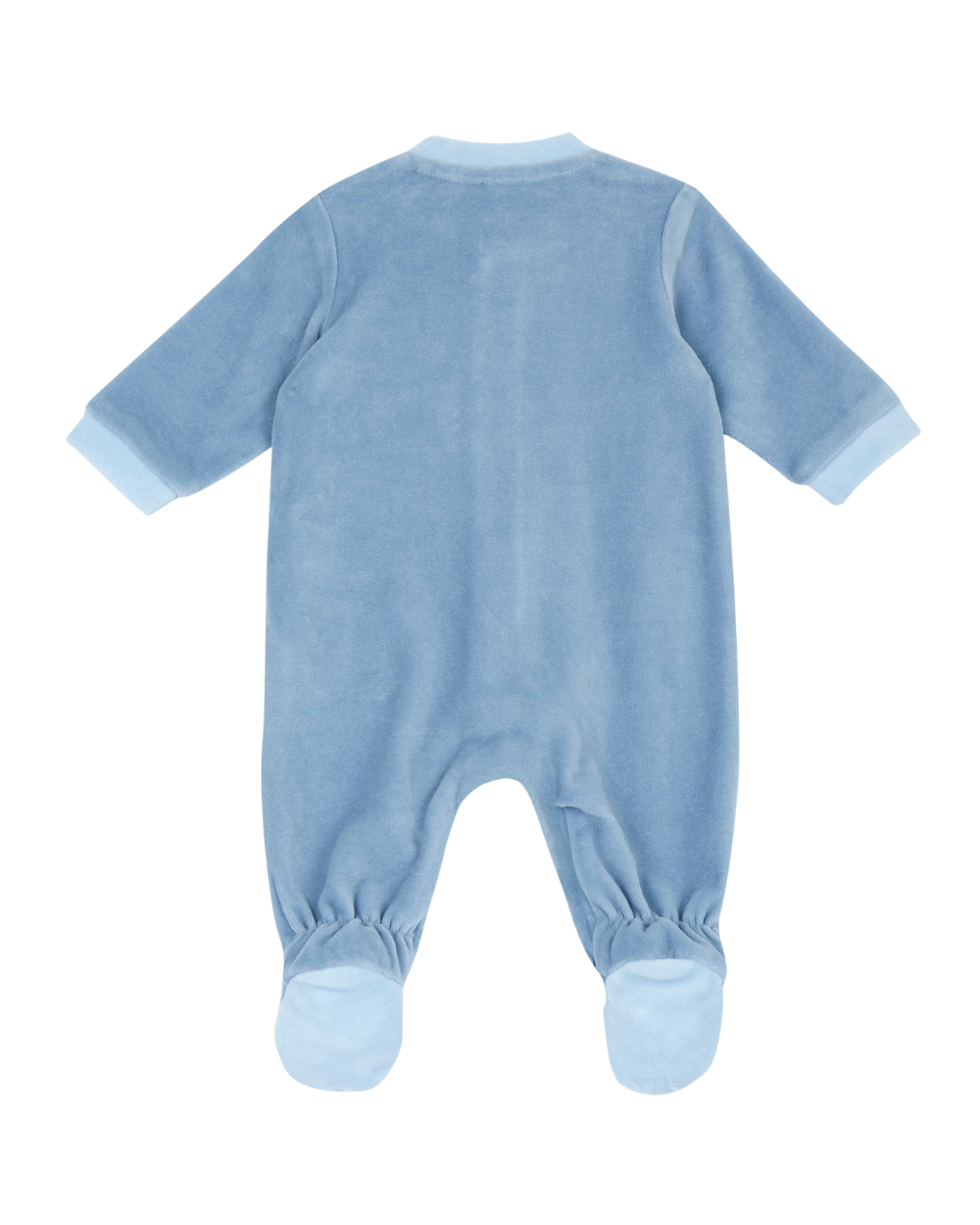Babygrow de Veludo Abertura à Frente