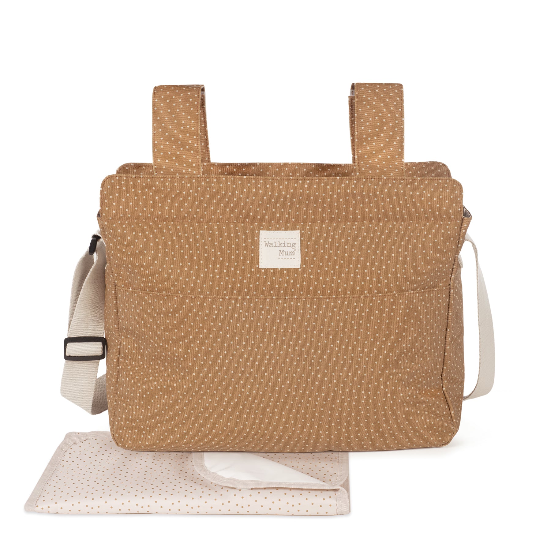 Sac à pois à la cannelle et au pavot