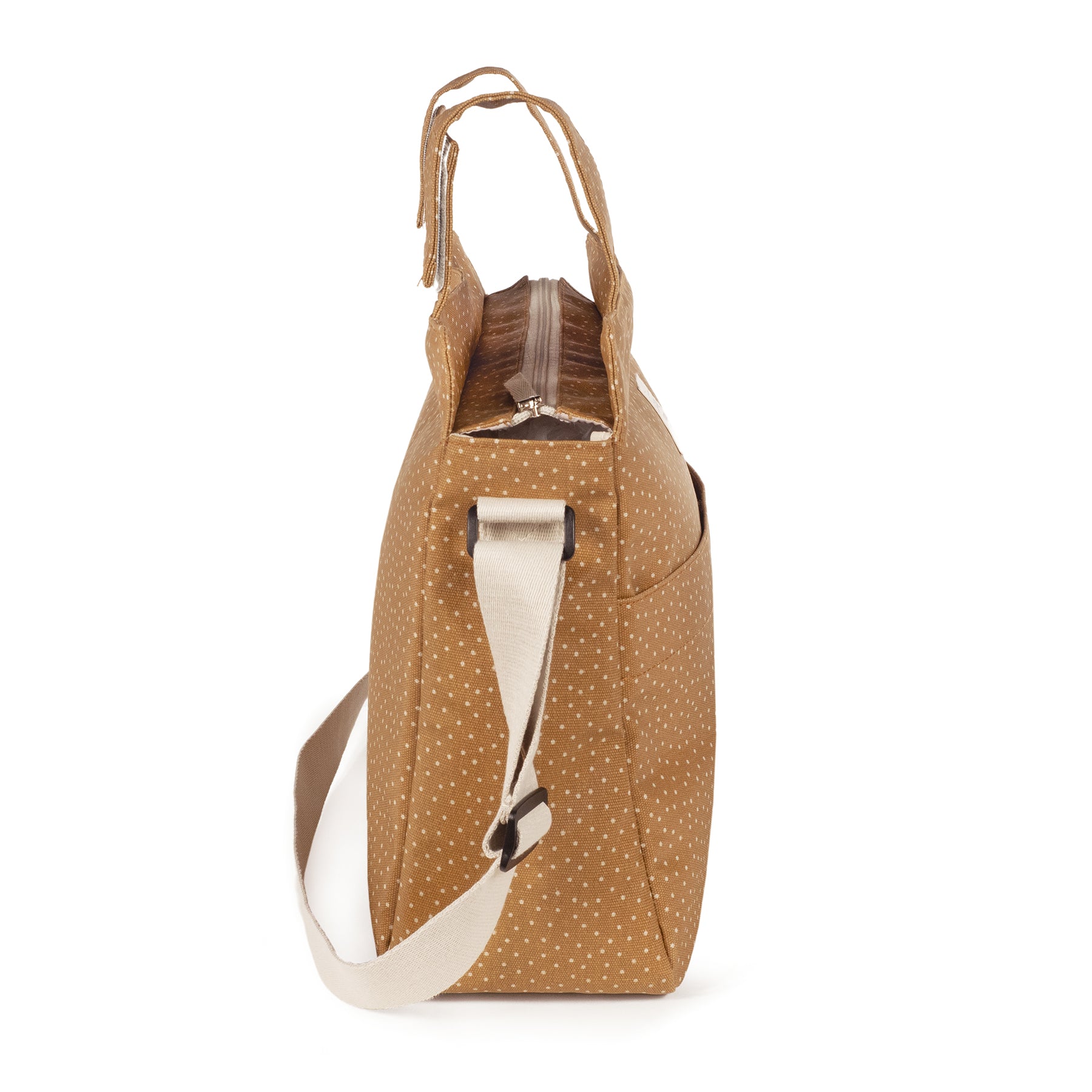 Sac à pois à la cannelle et au pavot