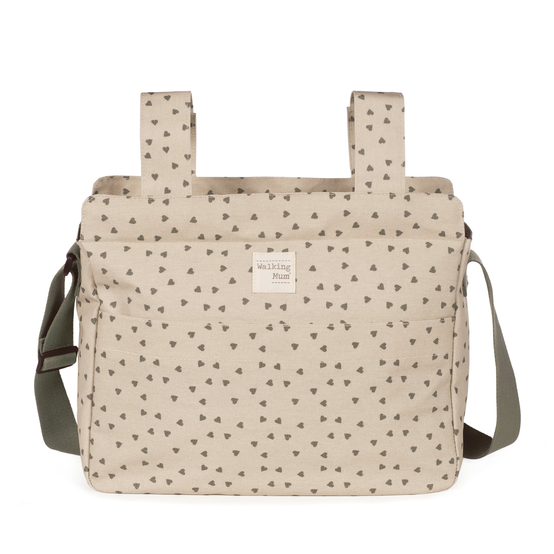 Sac en mousse de pavot et de cœurs