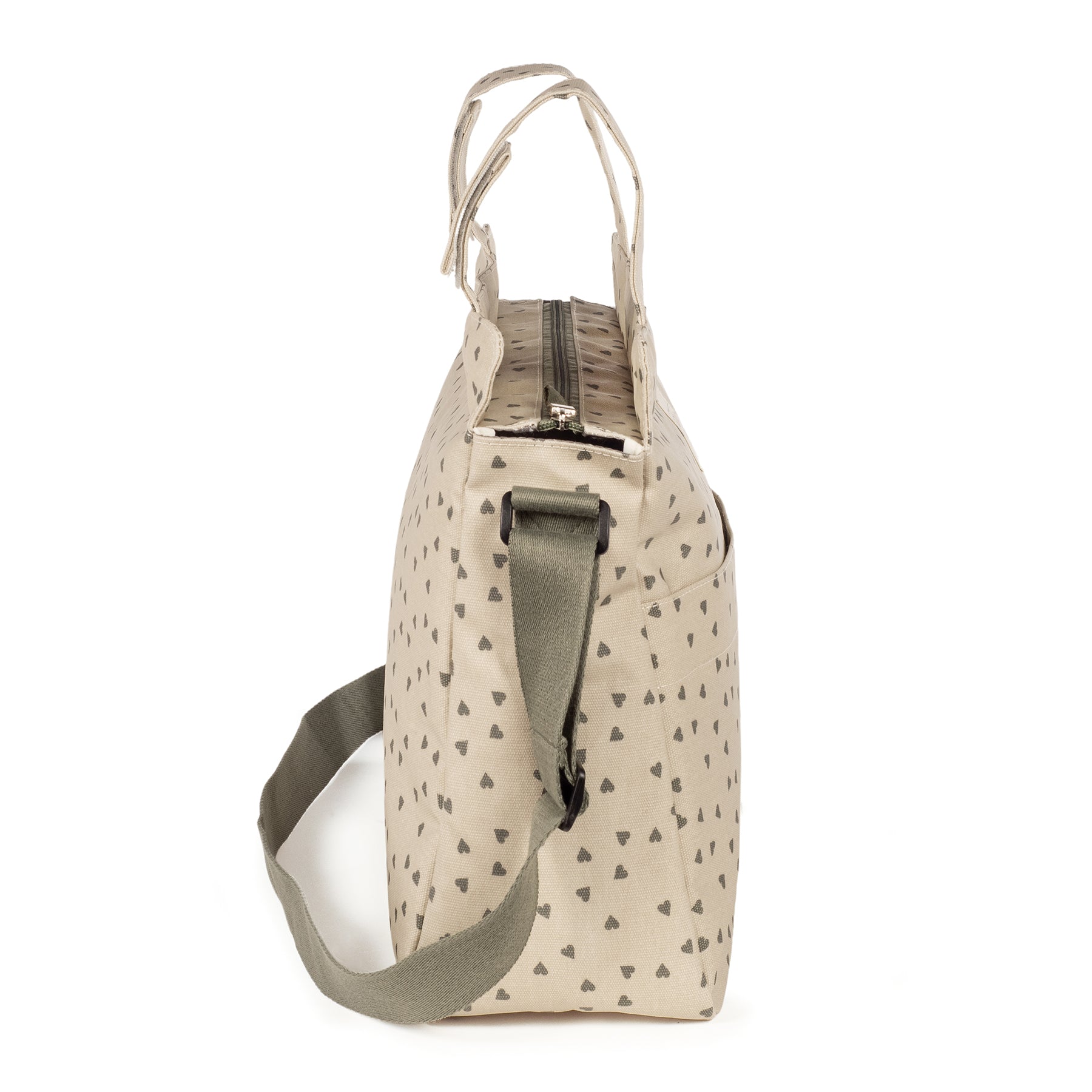 Sac en mousse de pavot et de cœurs