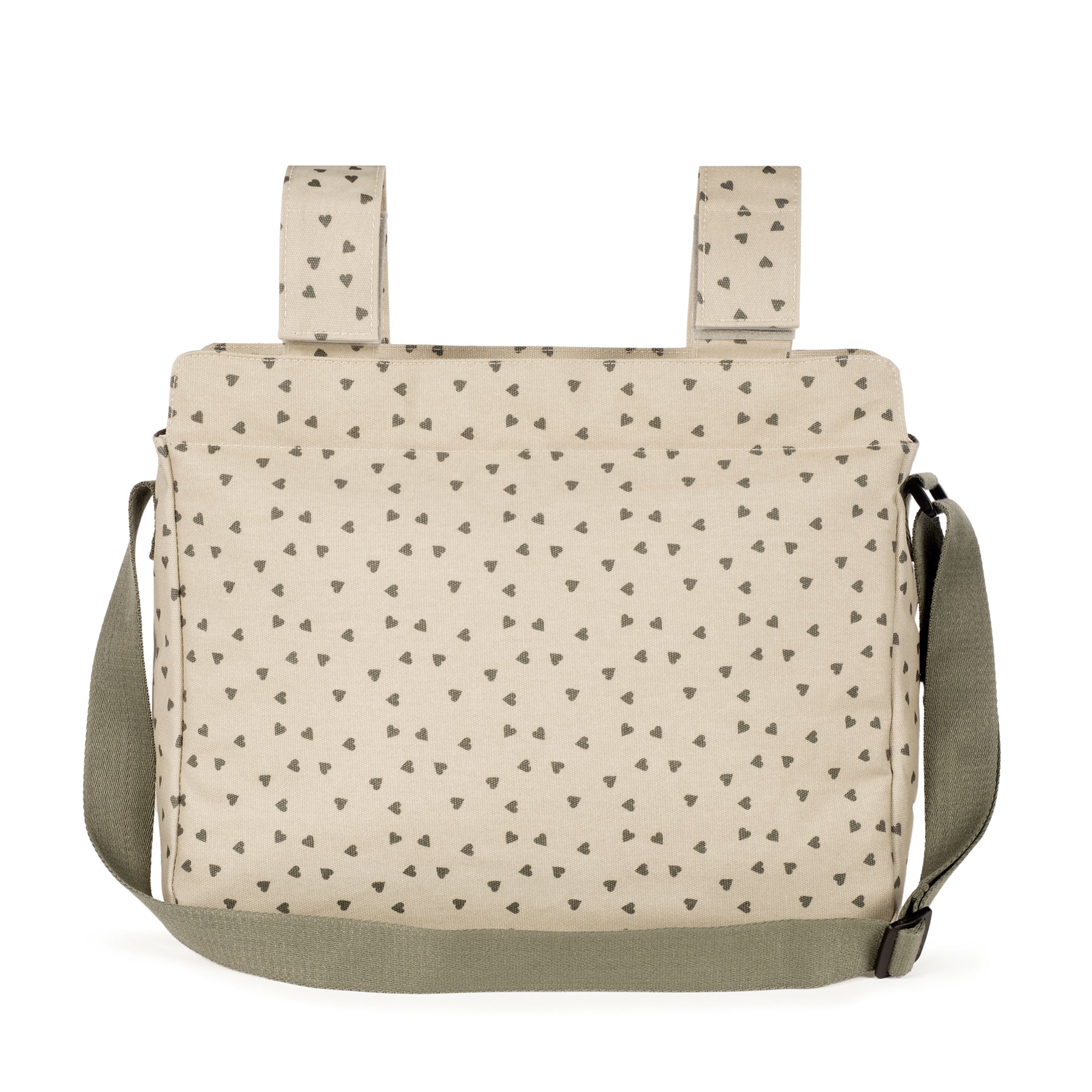 Sac en mousse de pavot et de cœurs