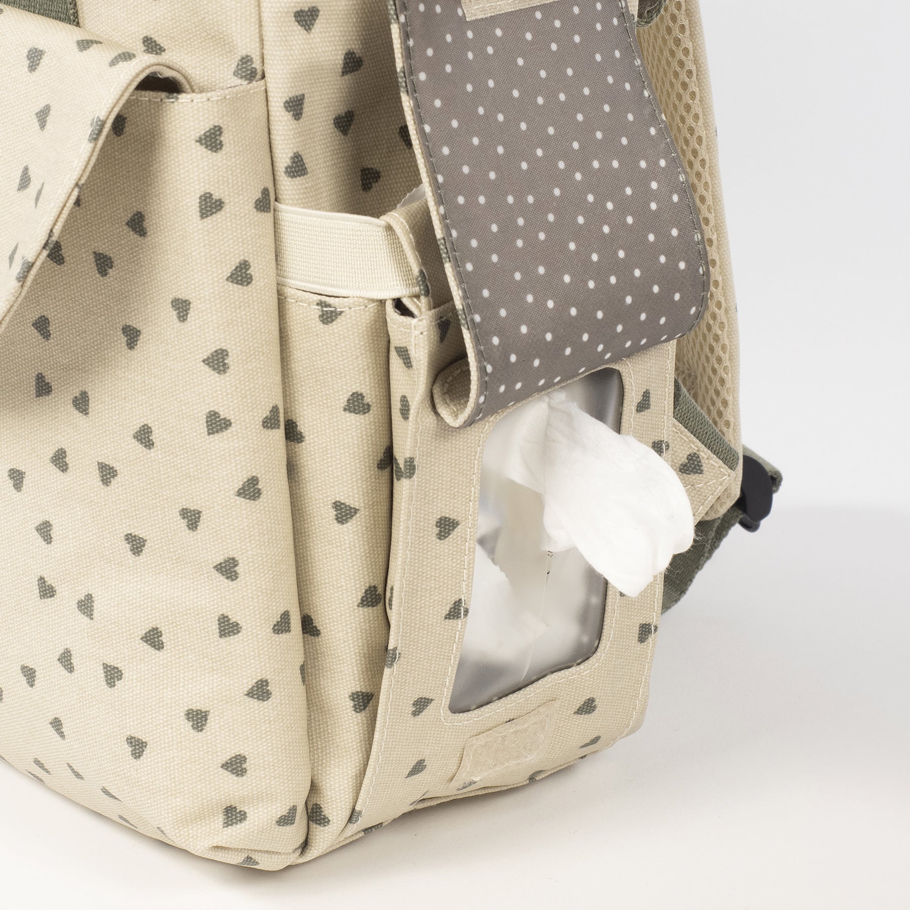 Mochila Hearts Poppy Moss