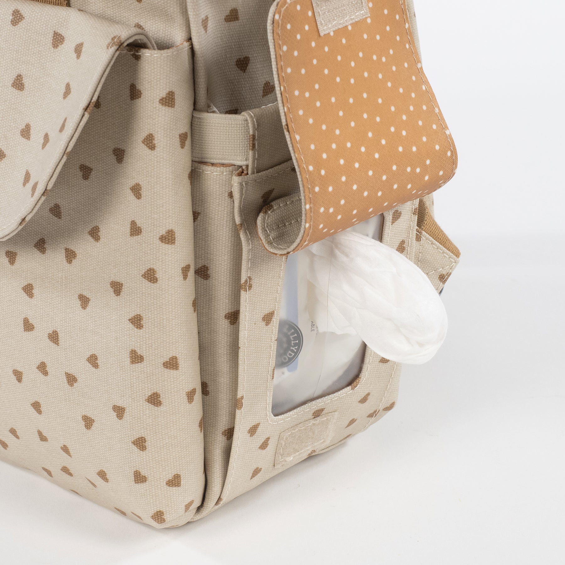 Mochila Hearts Poppy Cinnamon