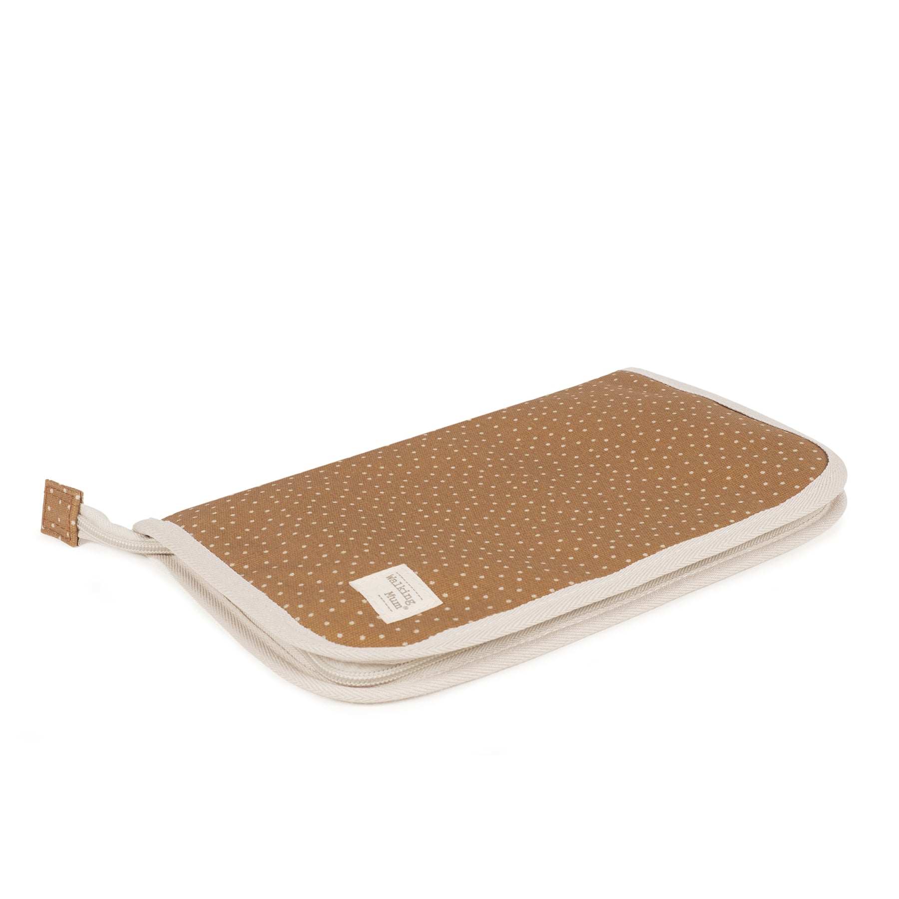 Polka Dot Poppy Cinnamon Document Holder