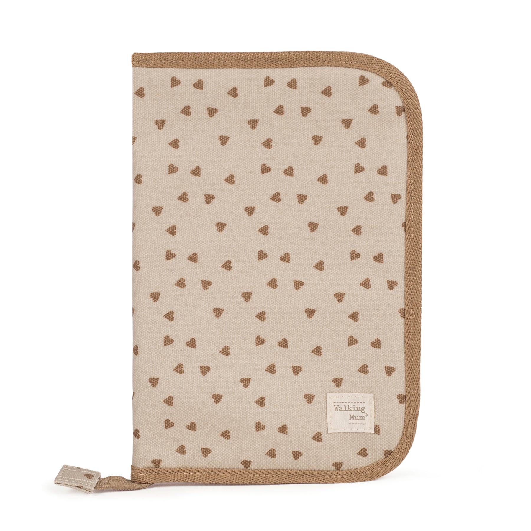 Hearts Poppy Cinnamon Document Holder