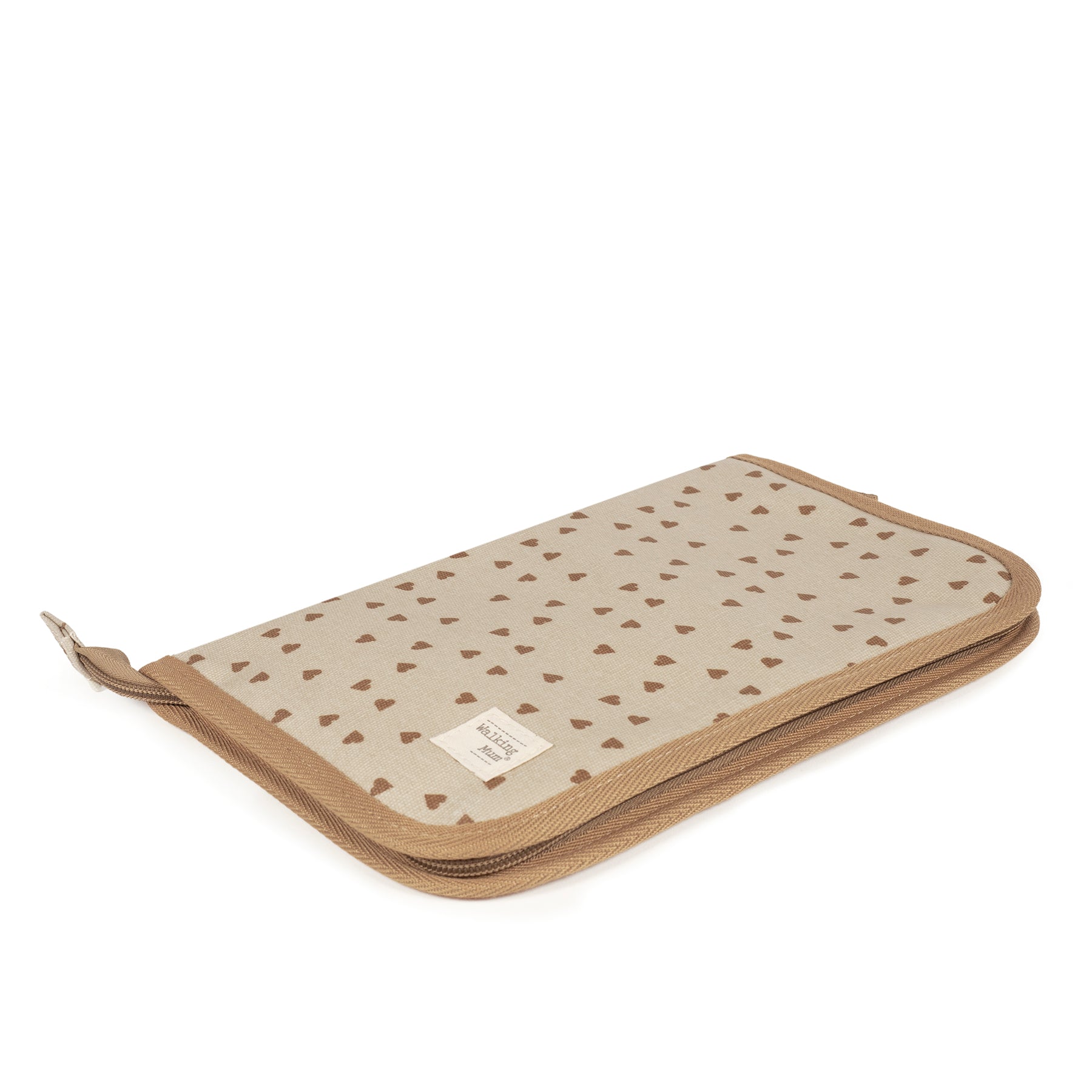 Hearts Poppy Cinnamon Document Holder