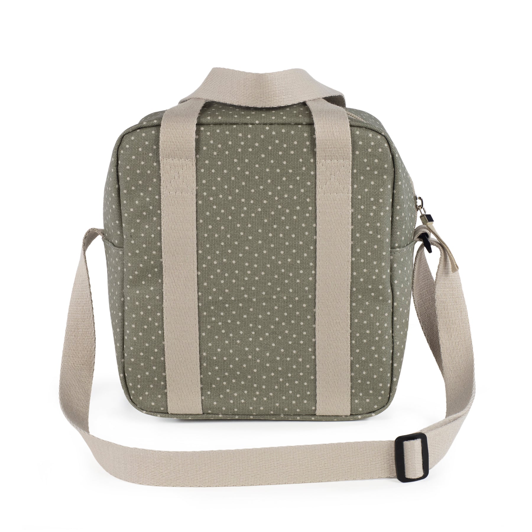 Lancheira Dot Poppy Moss