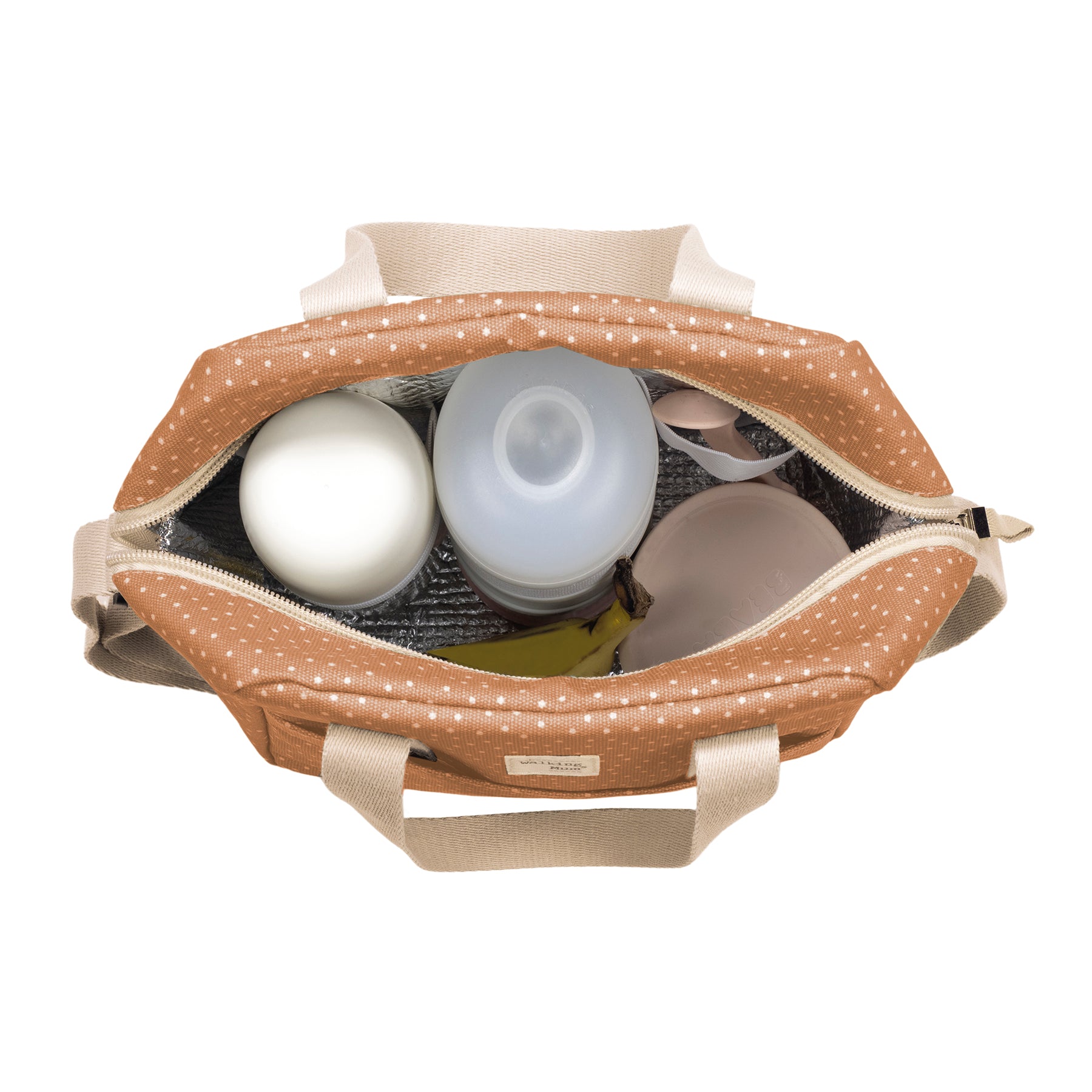 Lancheira Dot Poppy Cinnamon