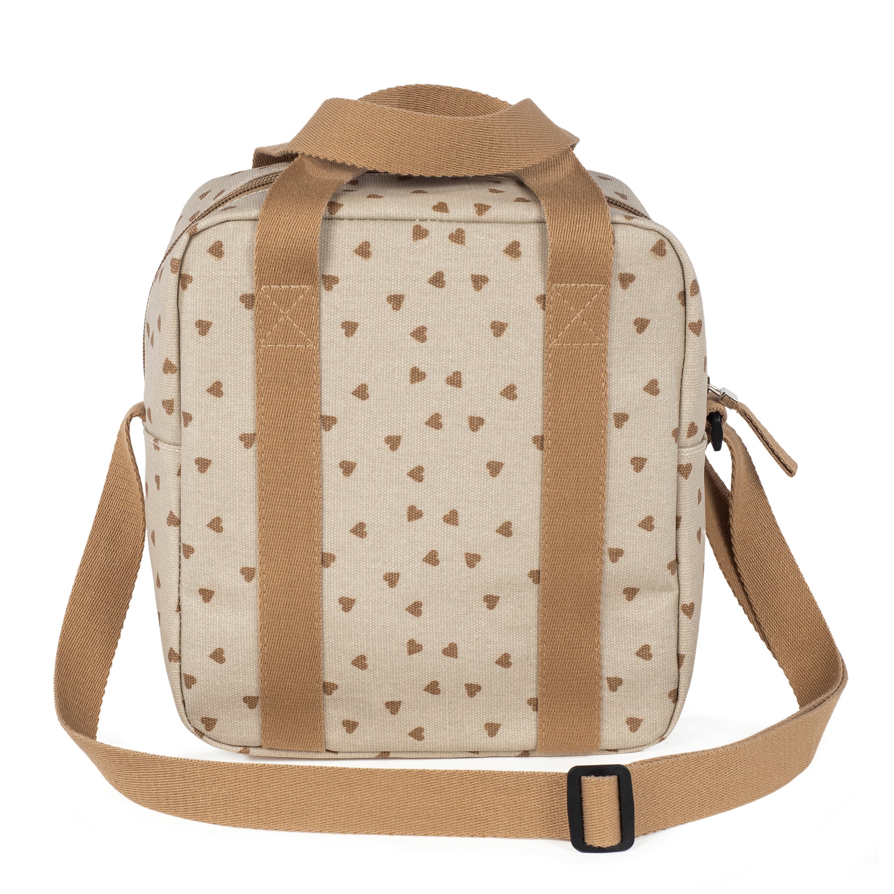 Lancheira Hearts Poppy Cinnamon