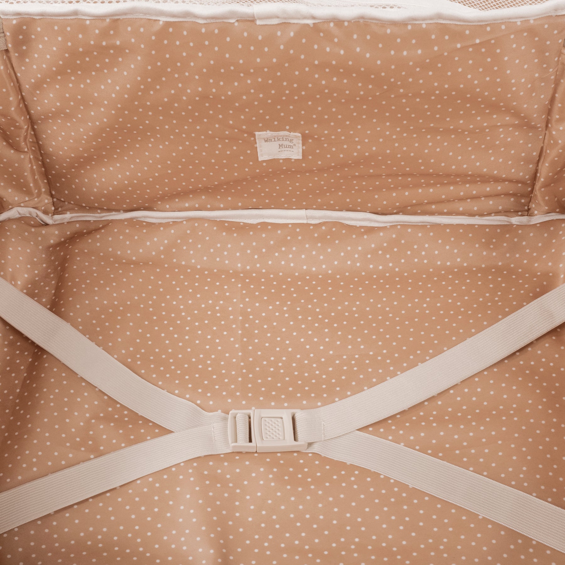 Hearts Poppy Cinnamon Maternity Bag