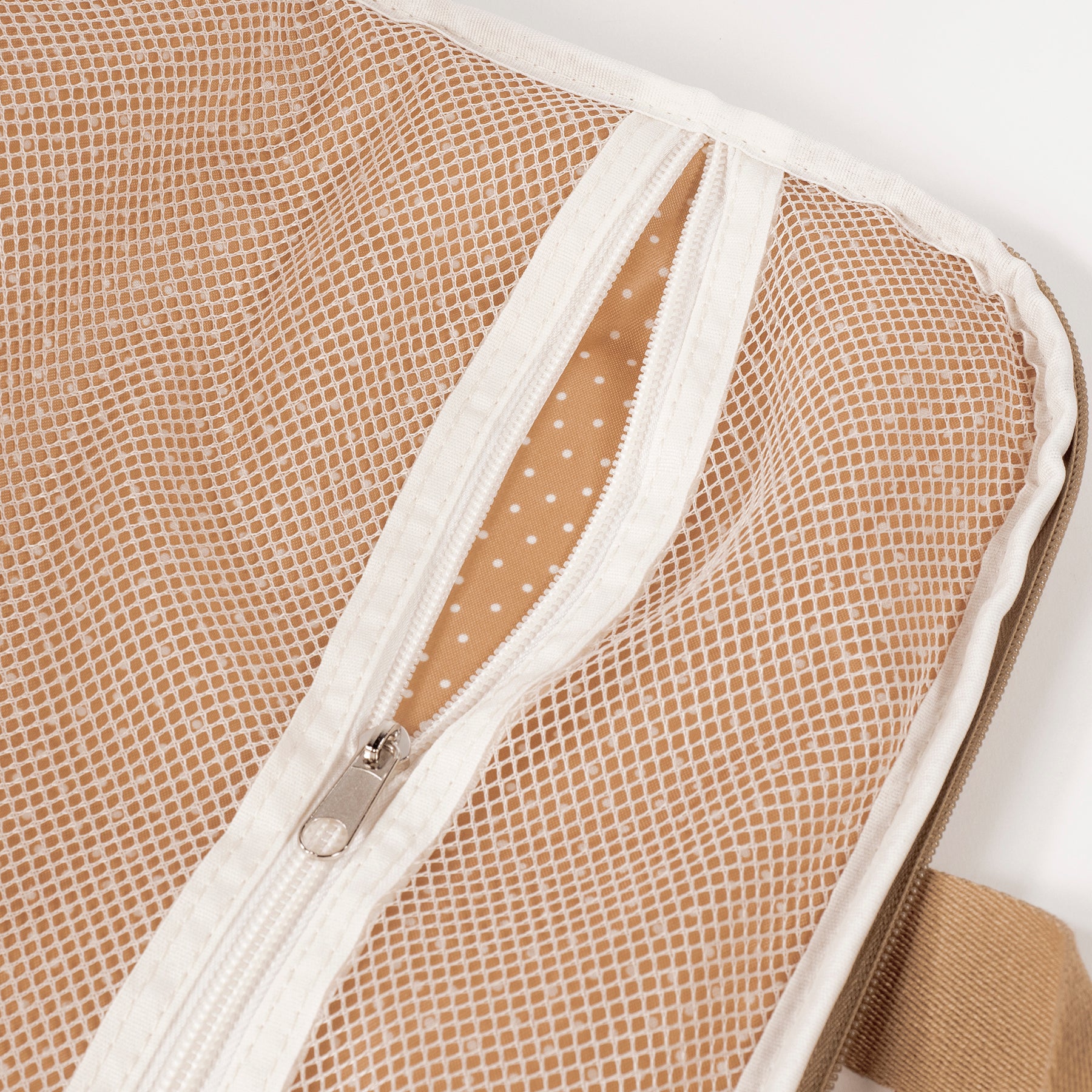 Hearts Poppy Cinnamon Maternity Bag
