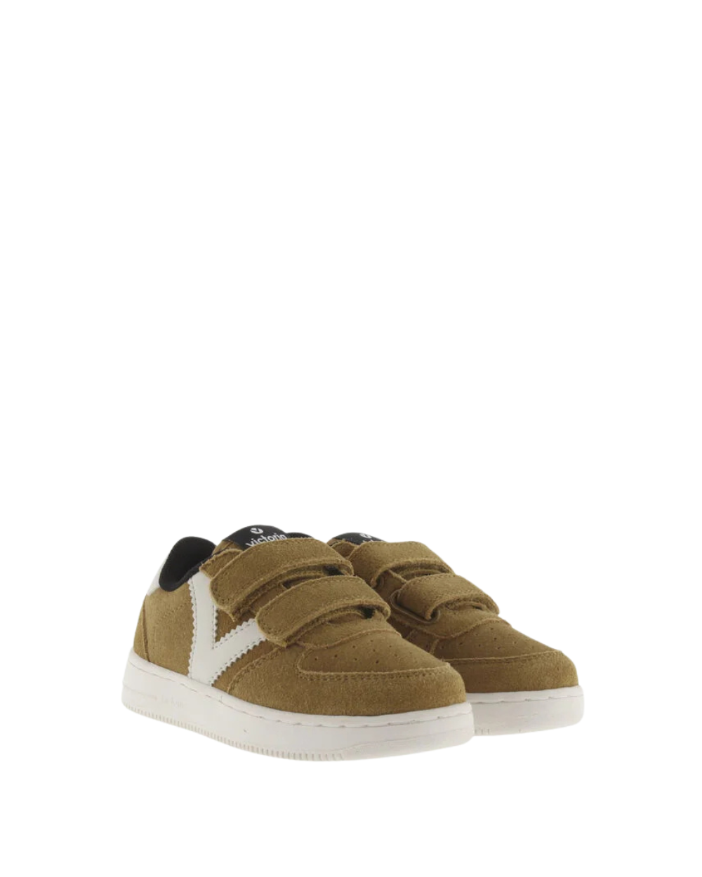 Ténis Tiras de Couro e Contraste