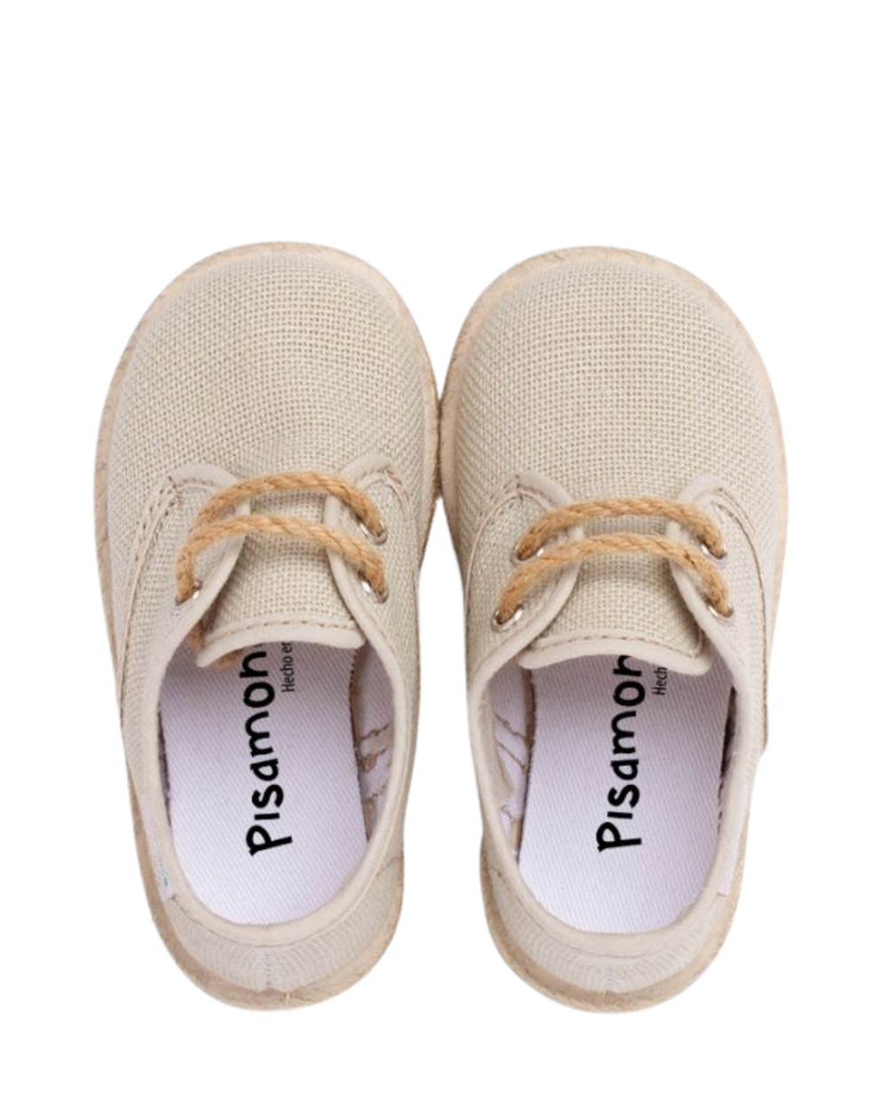 Linen Bluchers with Laces