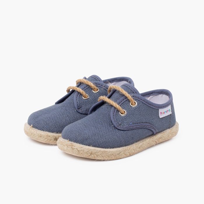 Bluchers Linho com Atacadores