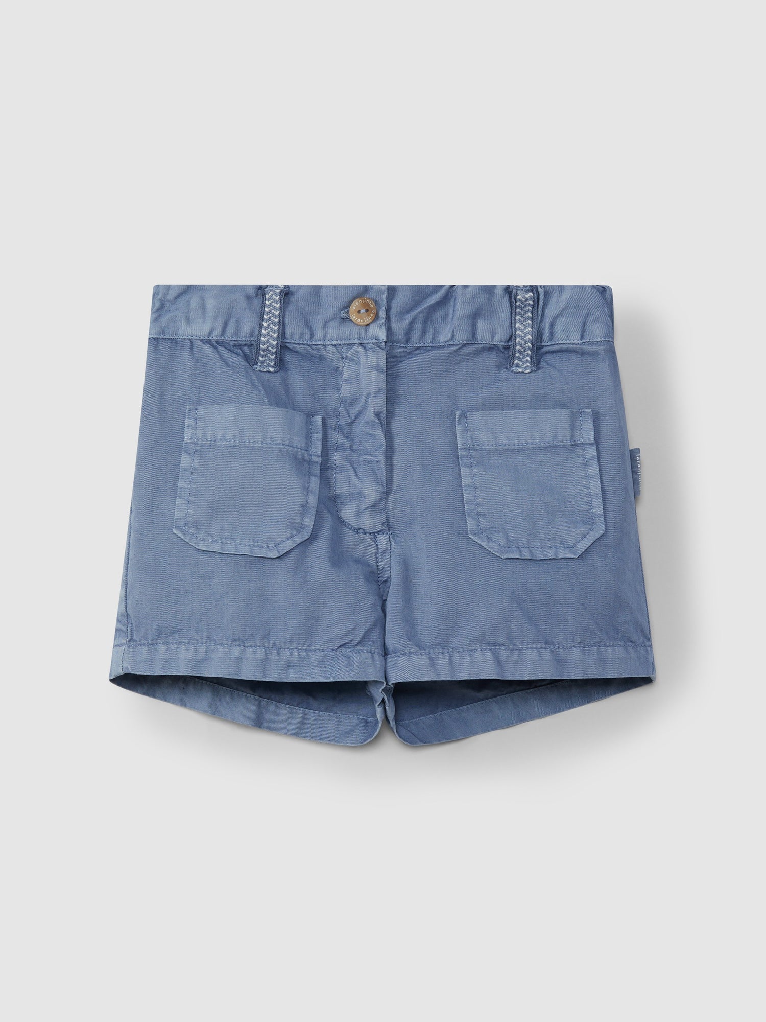 Short en sergé avec poches