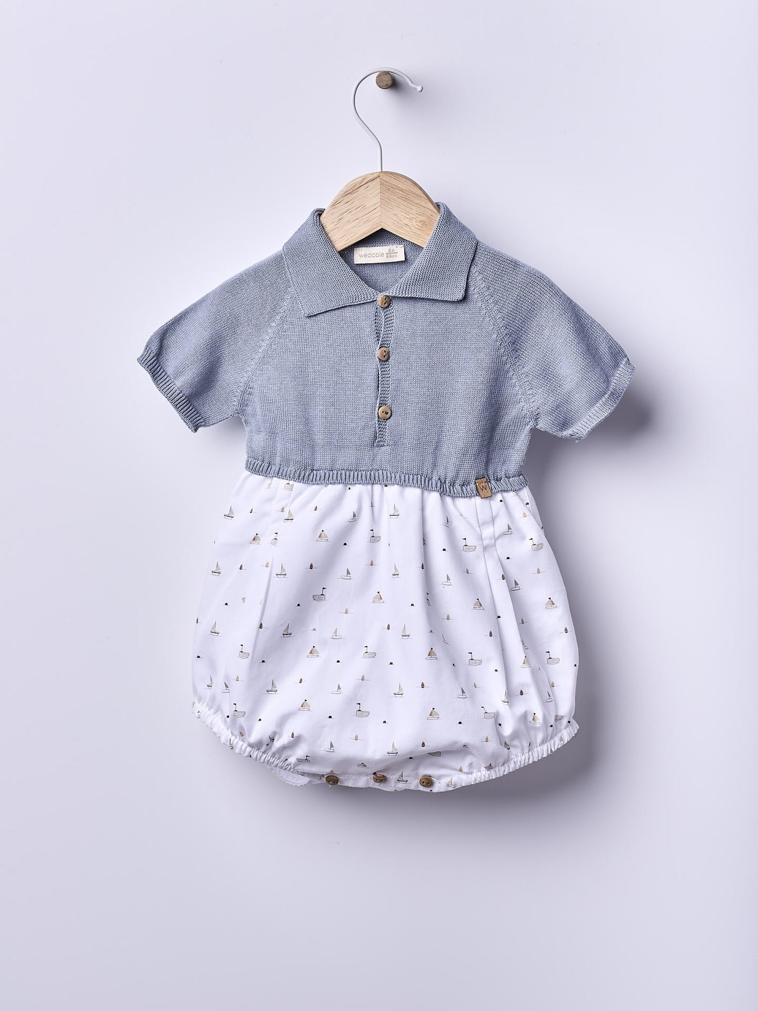 Cute Knitted Short Sleeve Polo Shirt