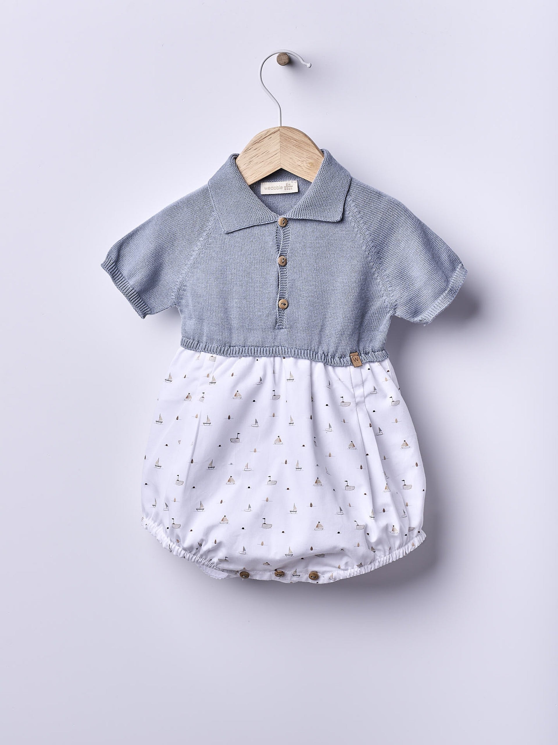 Cute Knitted Short Sleeve Polo Shirt