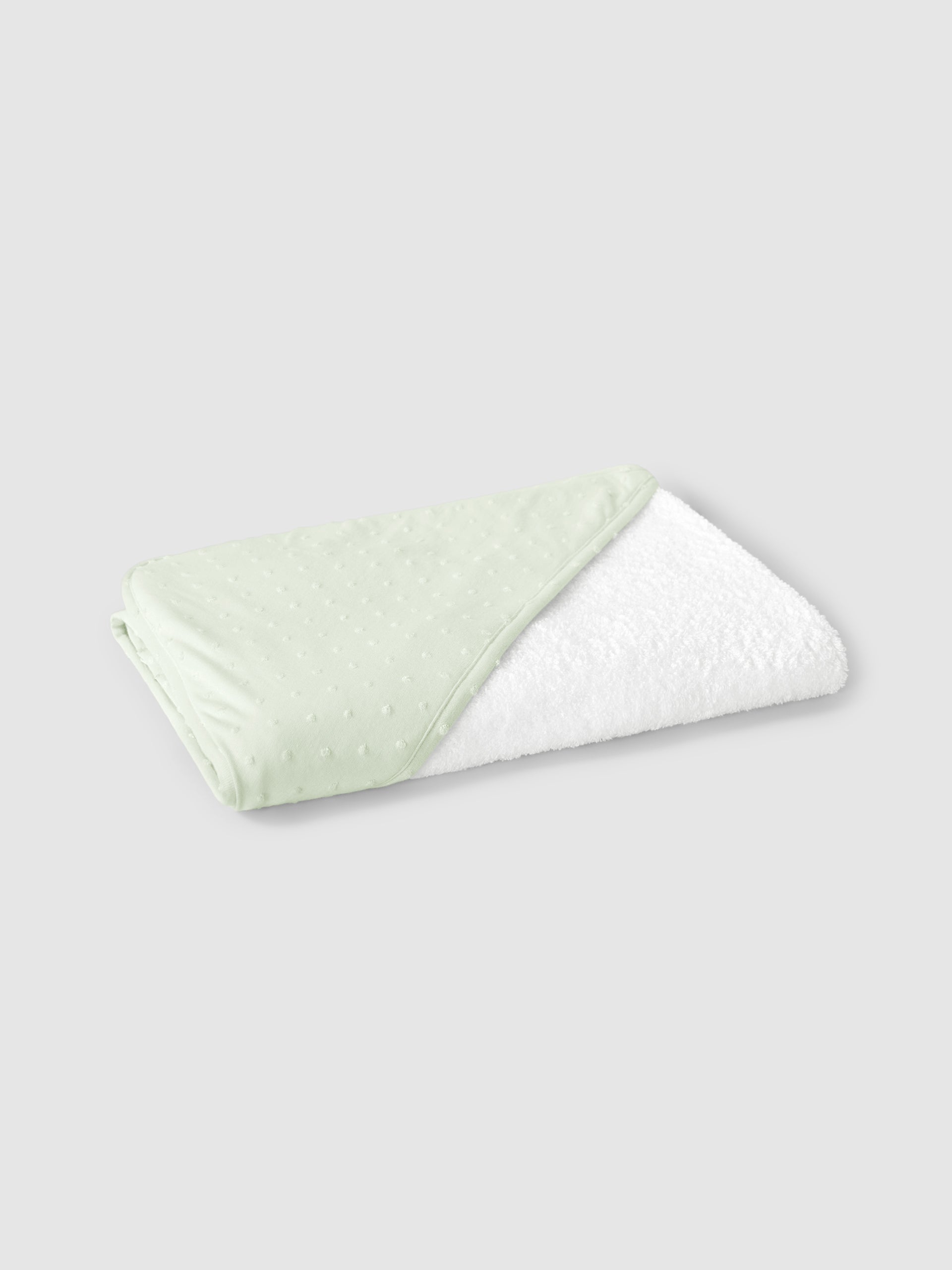 Serviette de bain à pois en relief