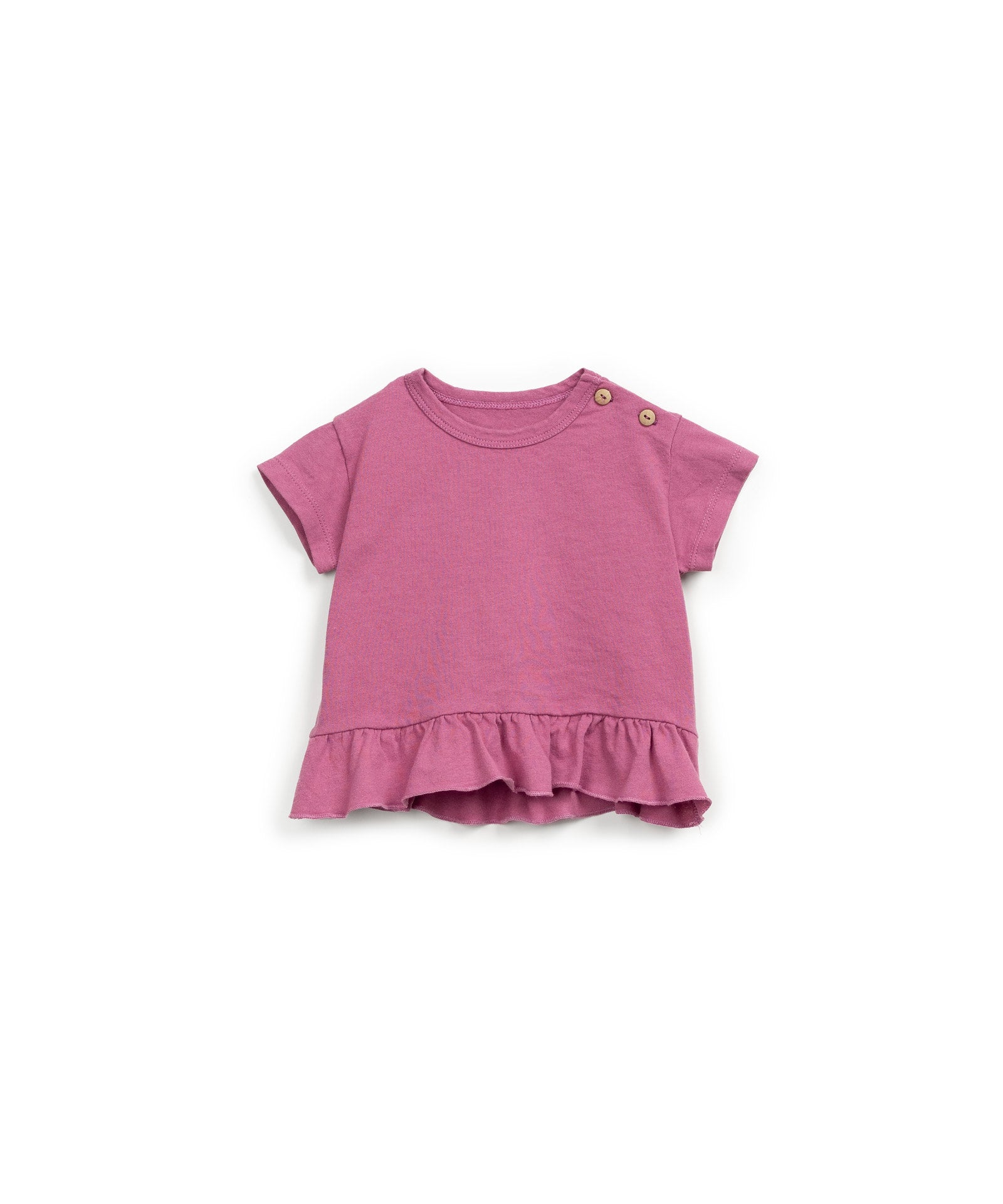 T-shirt com encaixe de Folho