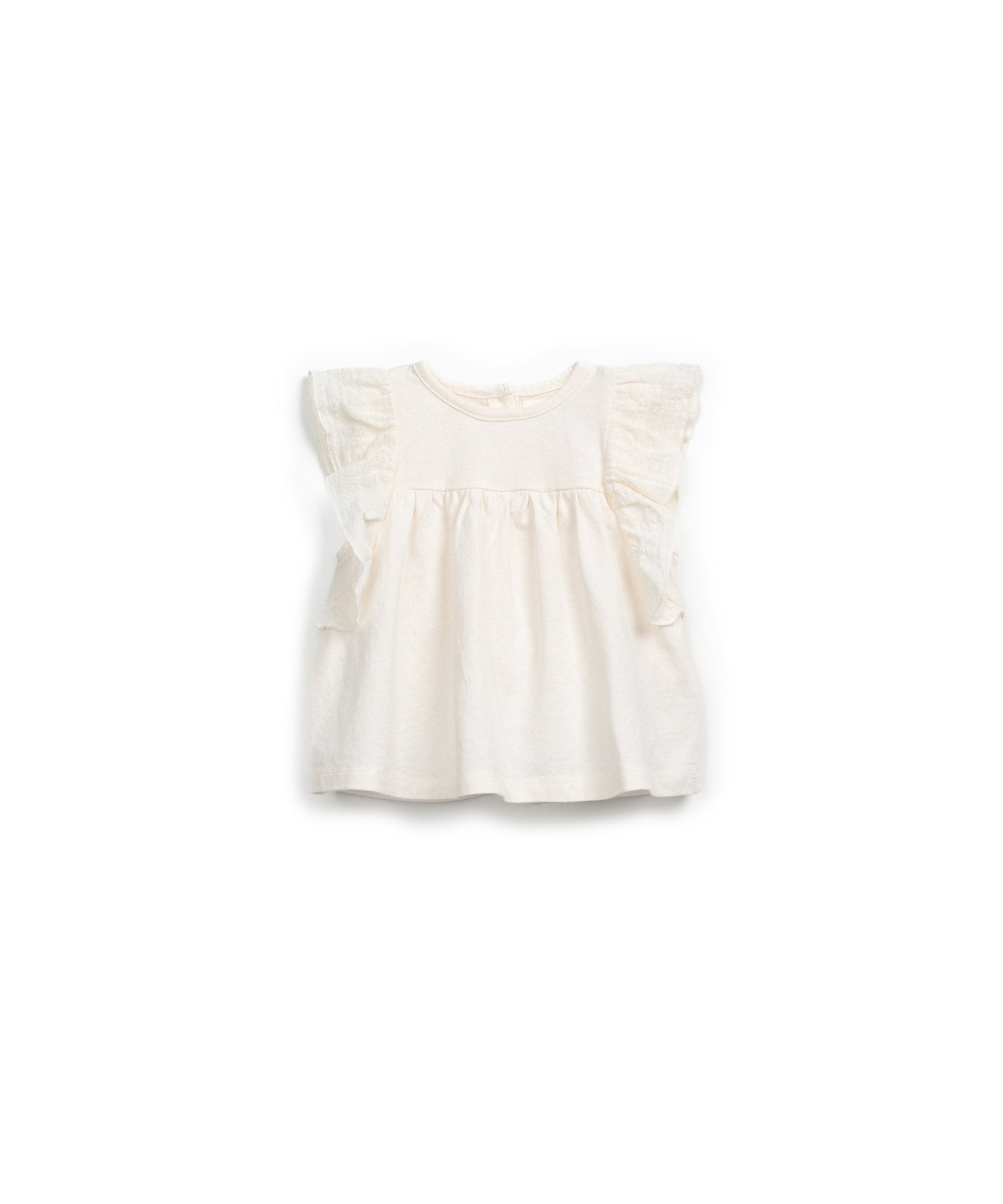 Túnica com Franzido nas Mangas