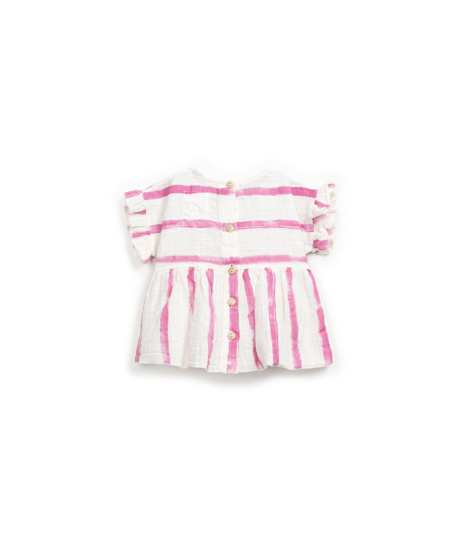 Tunique en tissu rayé