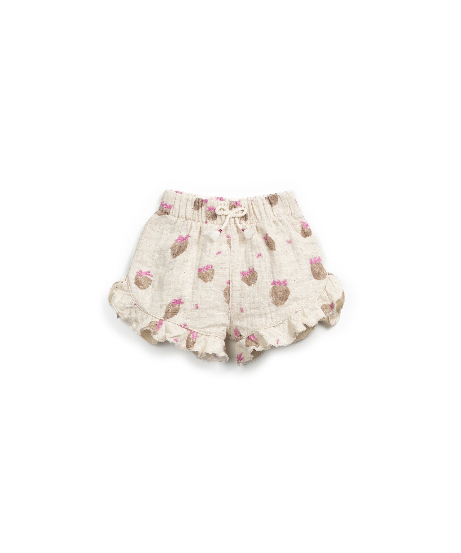 Printed Fabric Shorts
