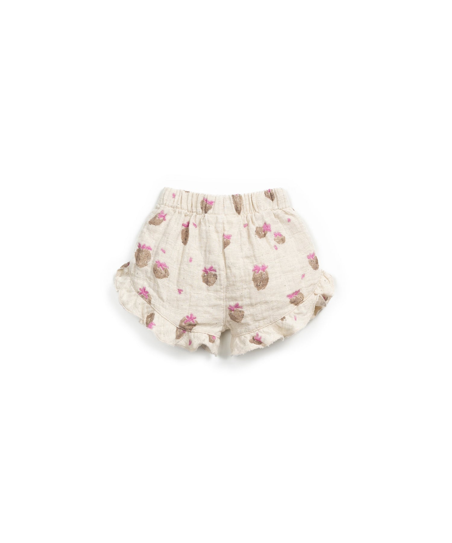 Printed Fabric Shorts