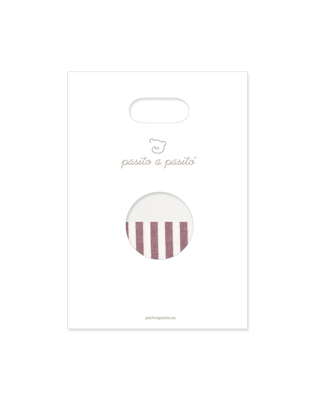 Conjunto 2 Musselinas Cherry Stripes