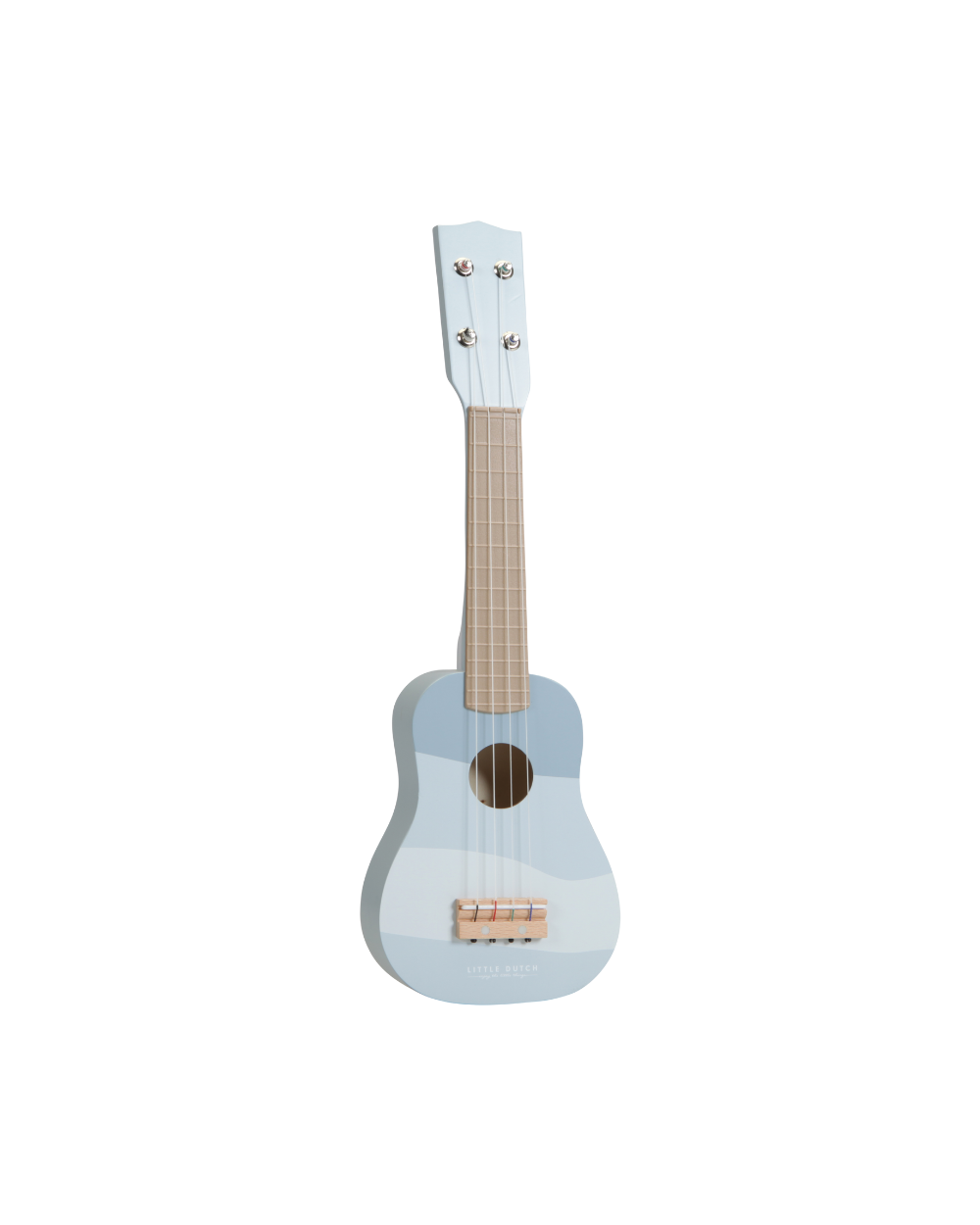 Guitarra Azul em Madeira