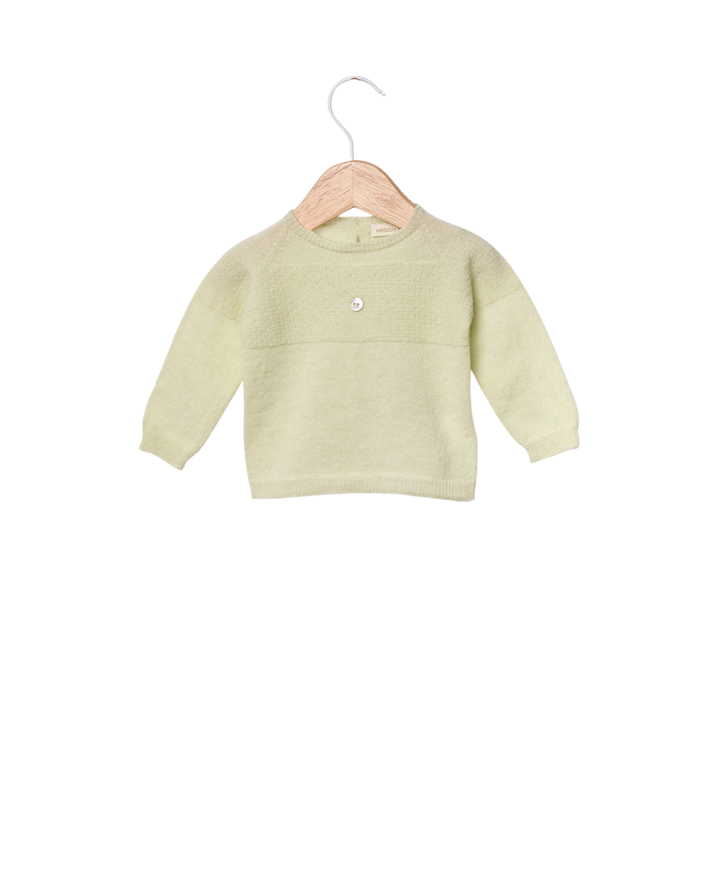 Knitted Sweater in Merino Wool and Cashmere