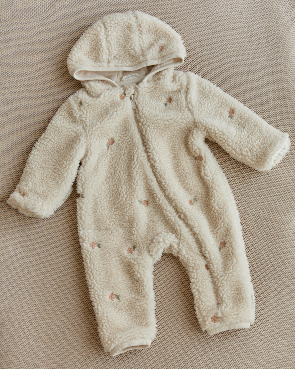 Macacão Newborn Teddy Flowers