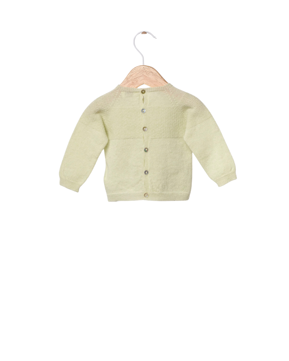 Knitted Sweater in Merino Wool and Cashmere