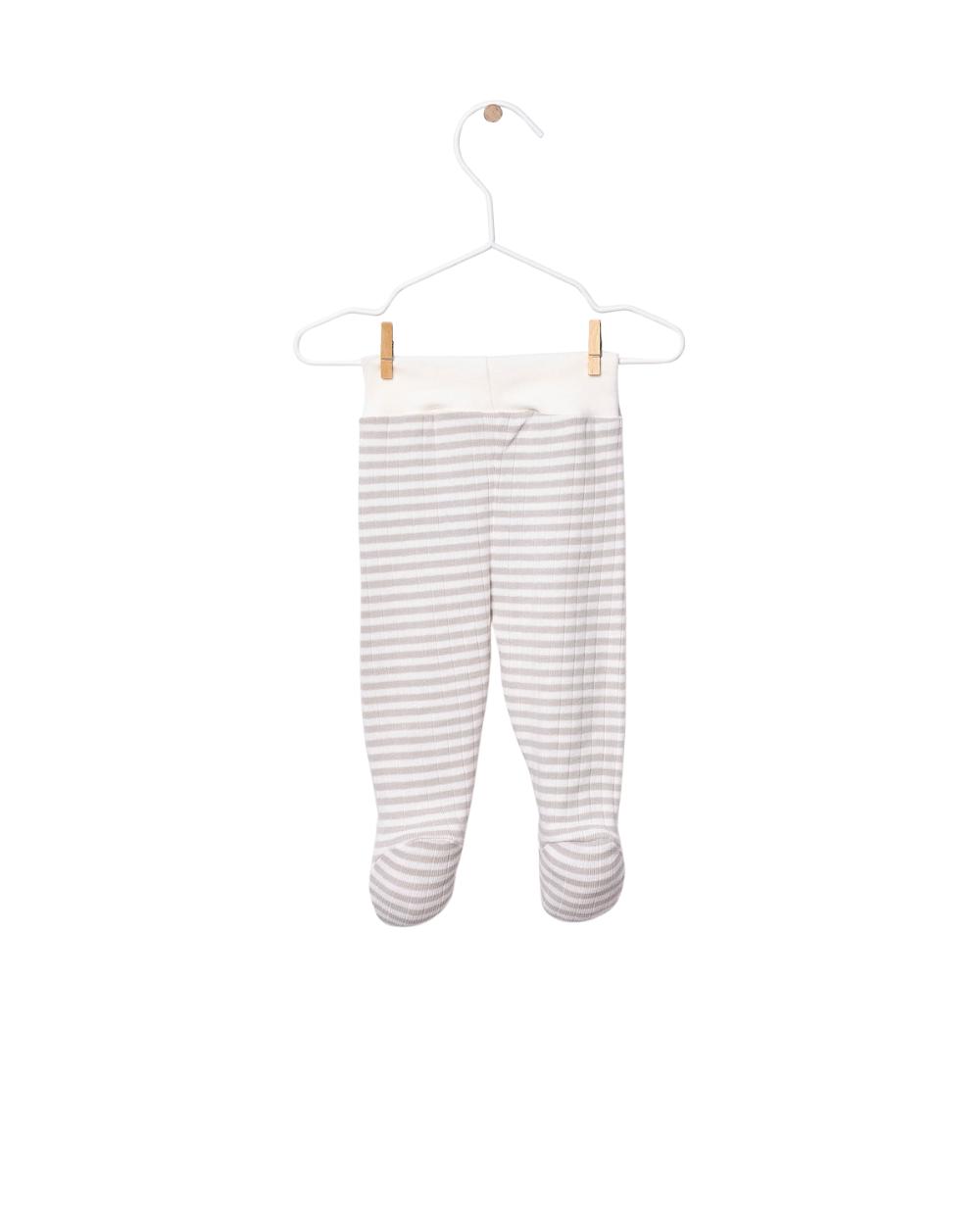 Pantalon à pieds en coton biologique