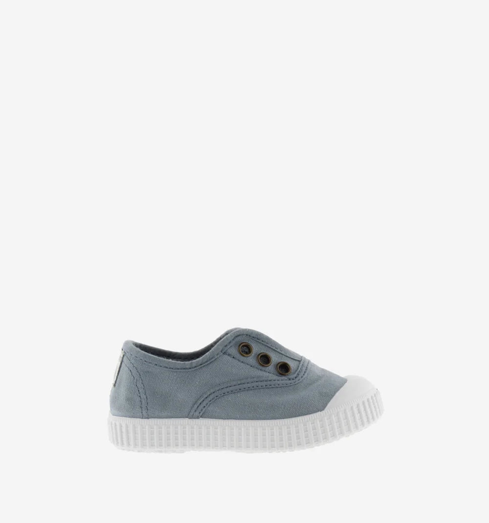 Elastic Canvas Sneakers