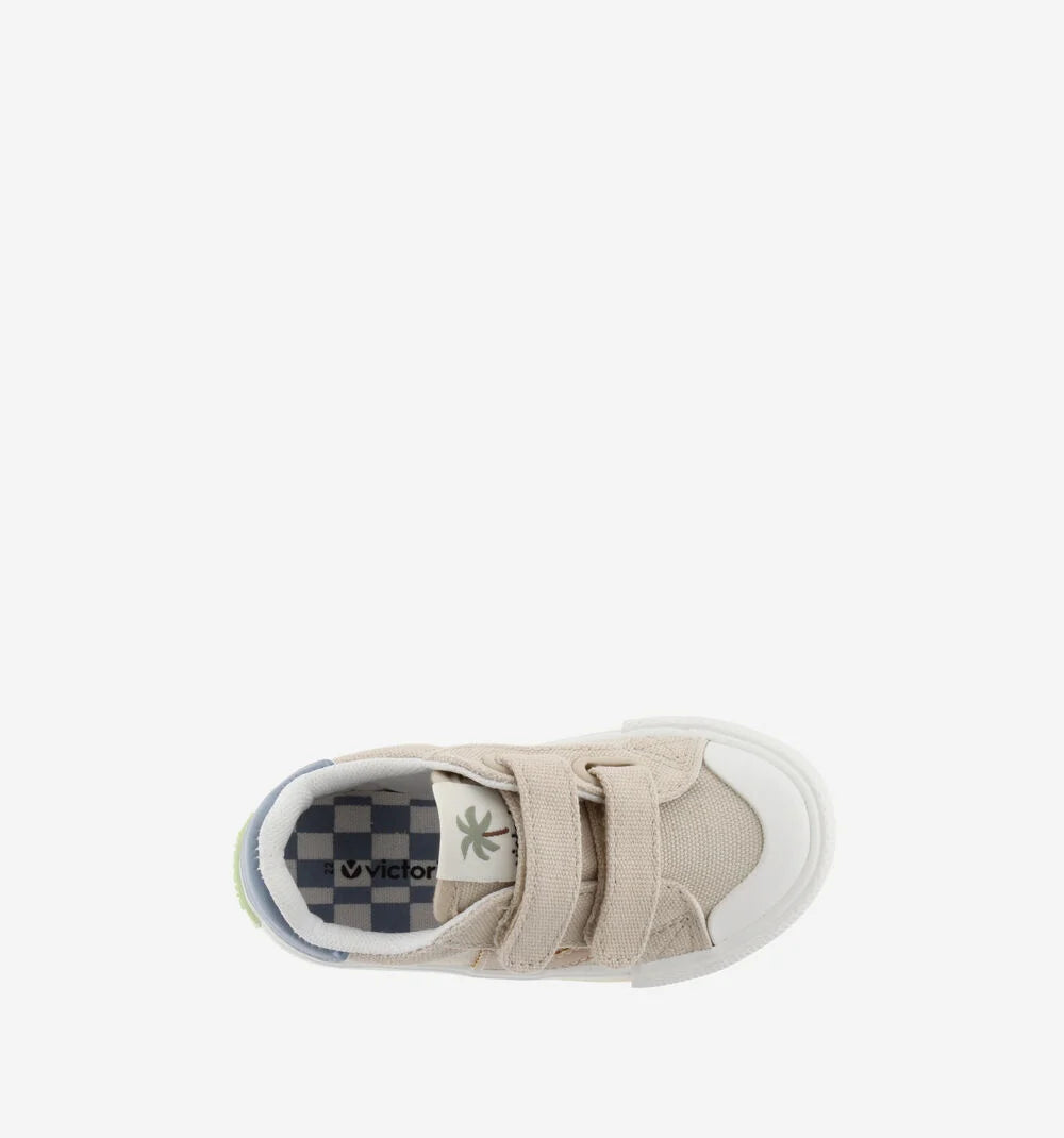 TRIBU Canvas Strappy Sneakers