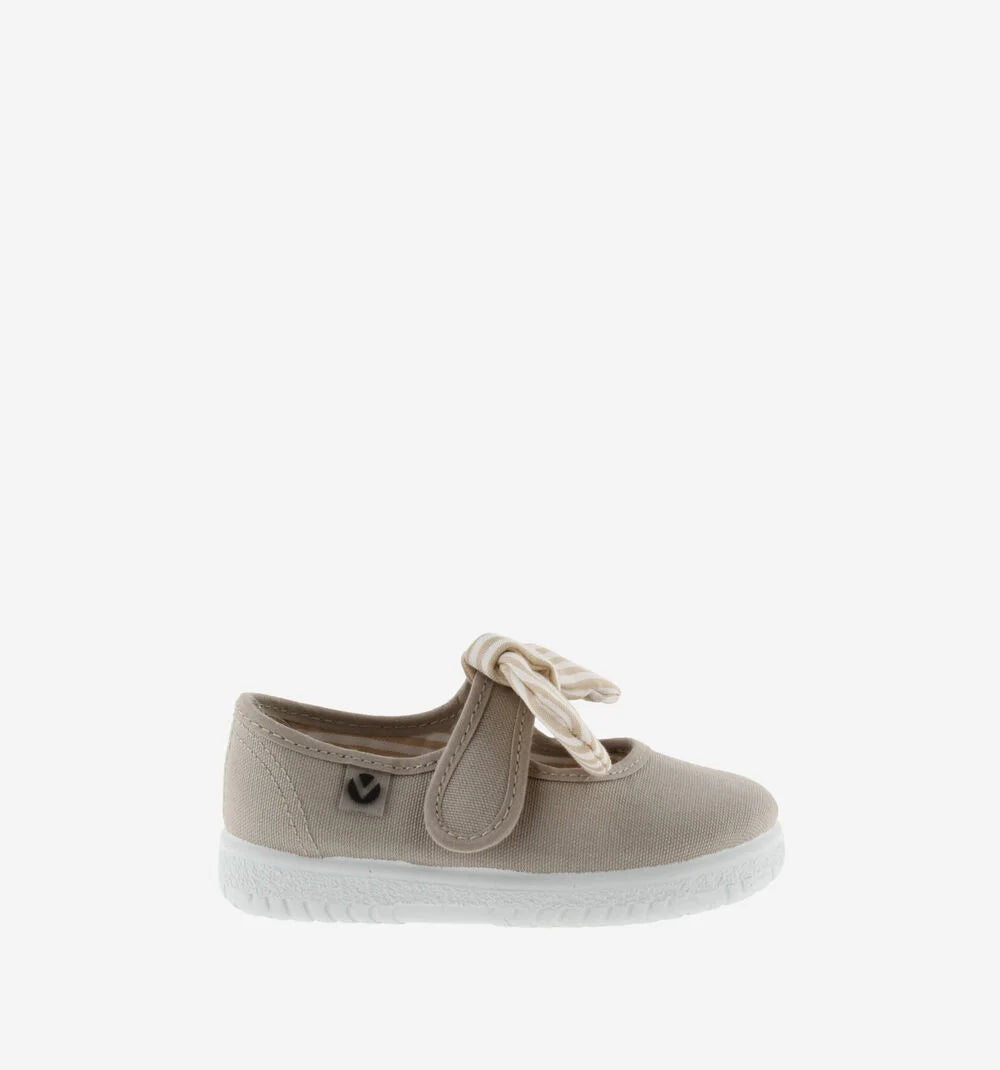 Canvas Mary Jane with Bow