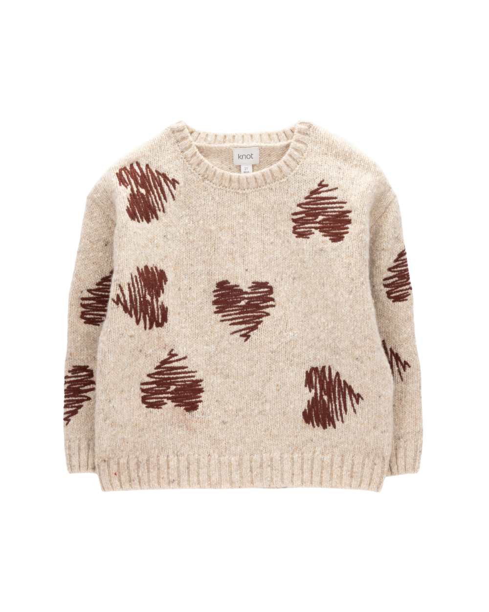 Camisola de Malha Hearts