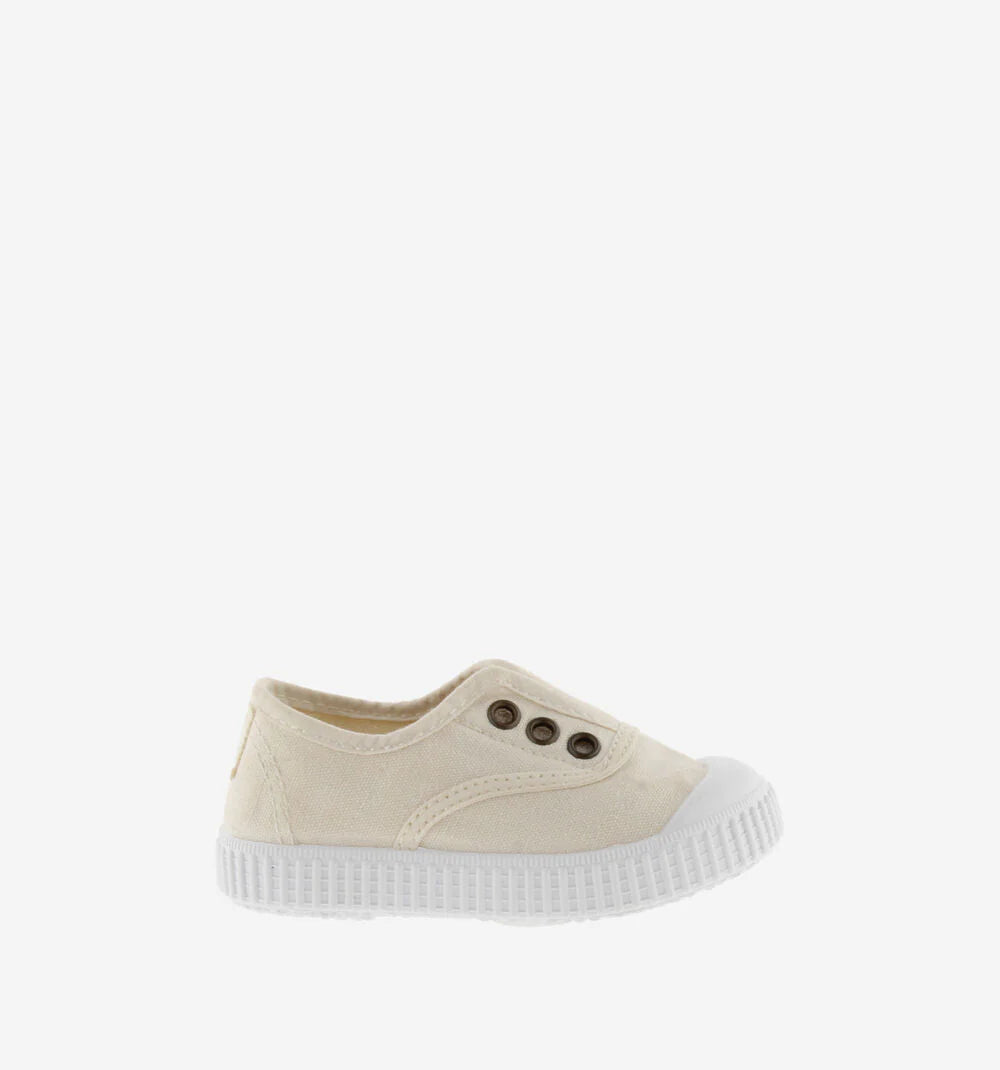 Elastic Canvas Sneakers