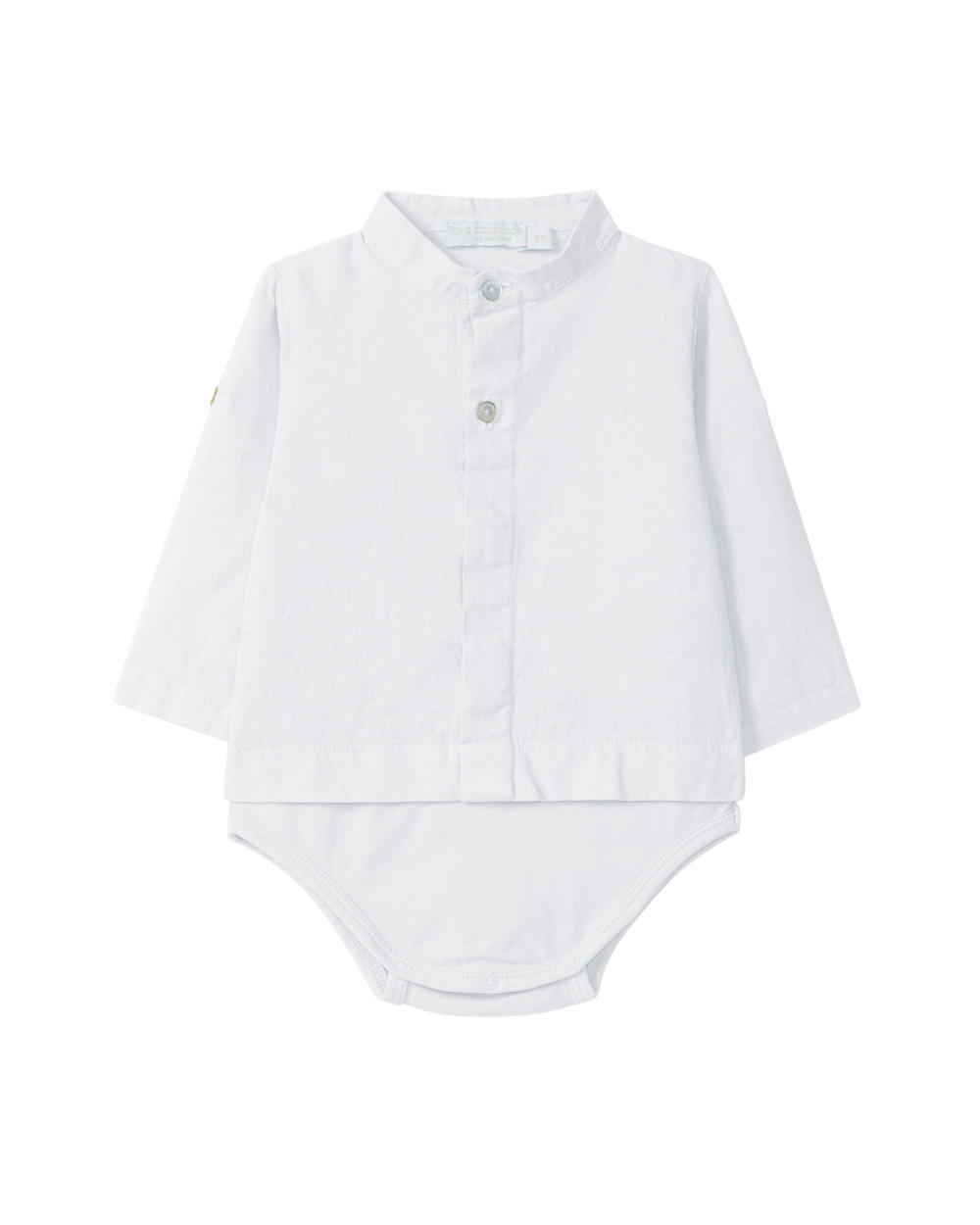 Body Camisa Gola Mao Linho