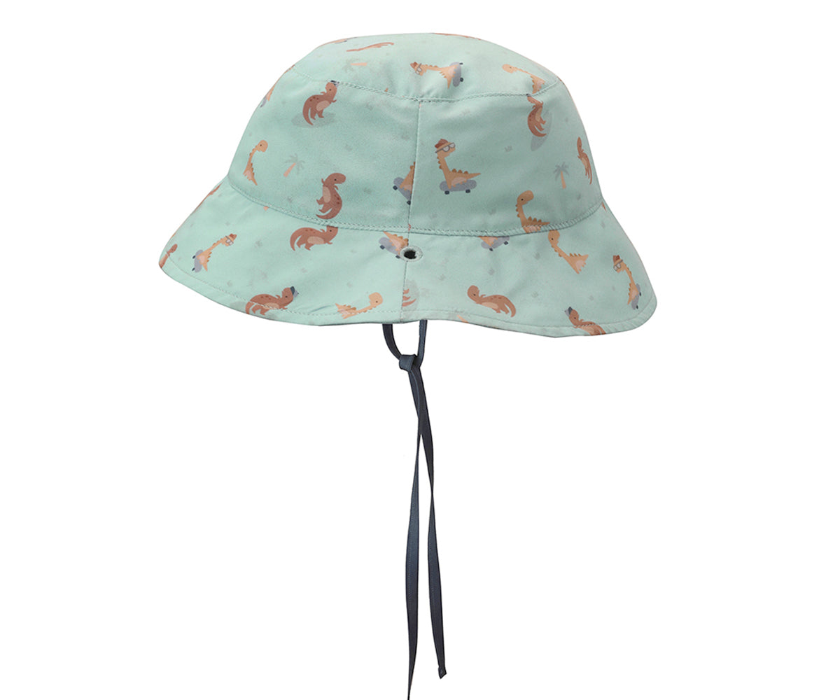 Chapeau de plage réversible