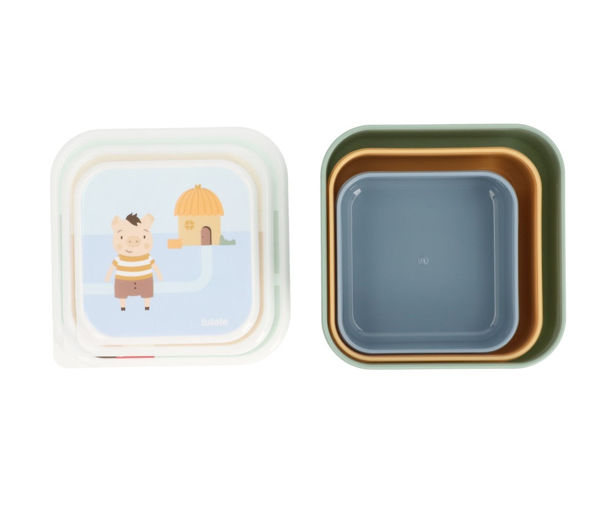 Conjunto 3 Caixas para Alimentos