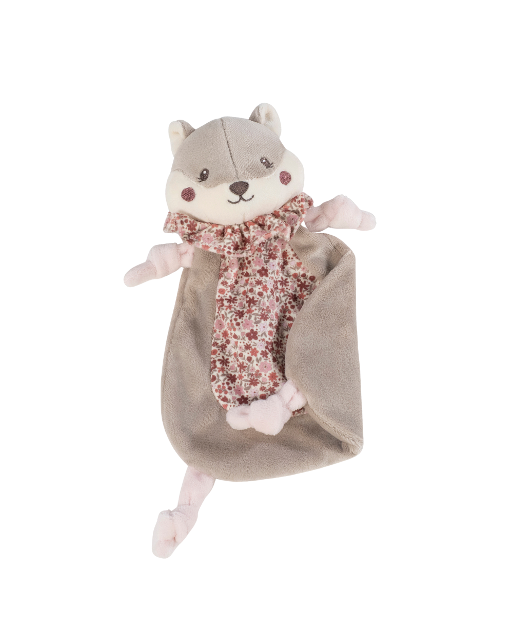 Doudou Esquilo Cherry Flowers
