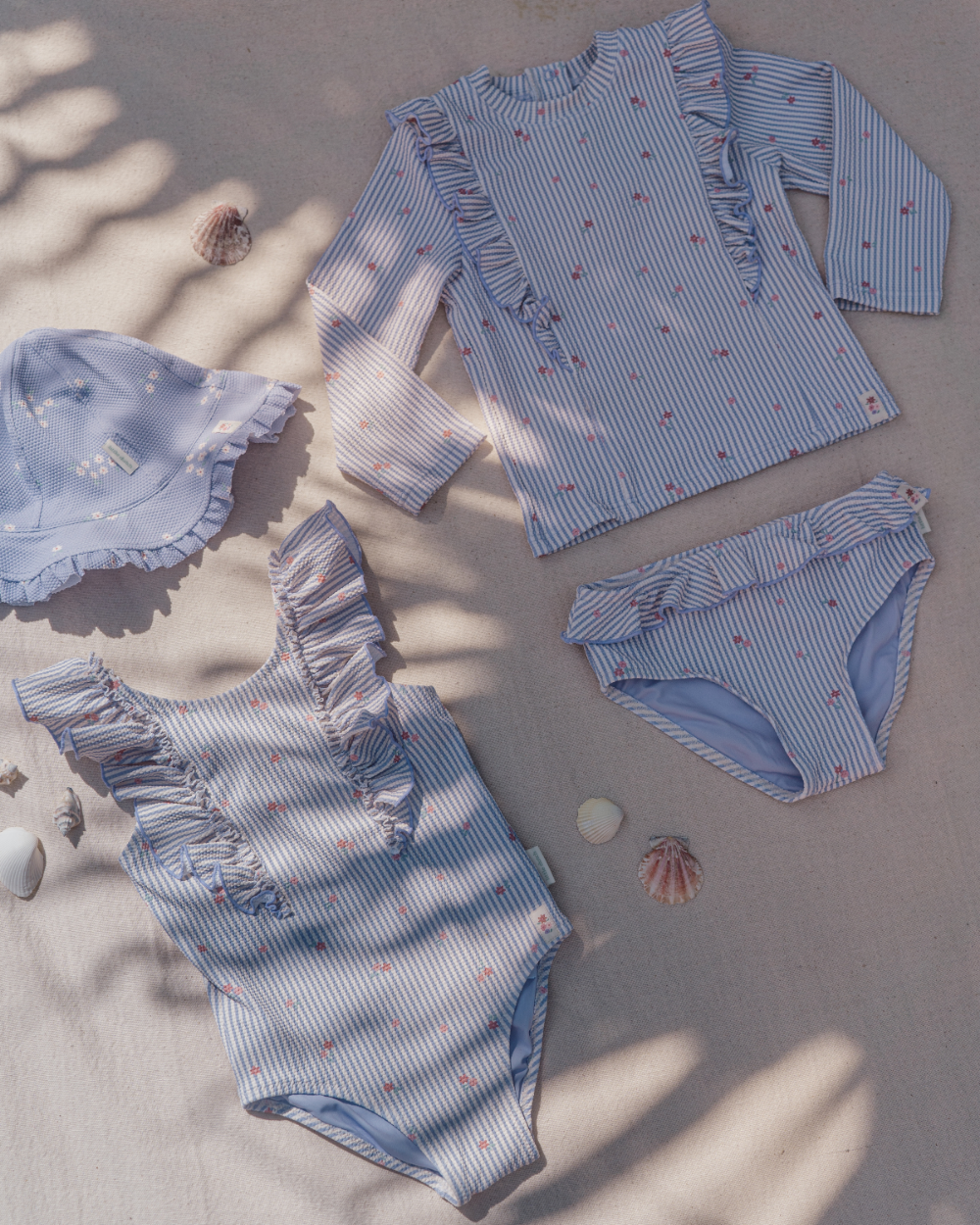 Camisola de Banho Manga Comprida | Dreamy Stripes