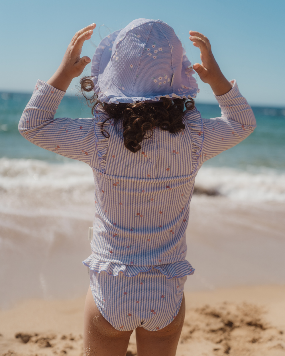 Camisola de Banho Manga Comprida | Dreamy Stripes